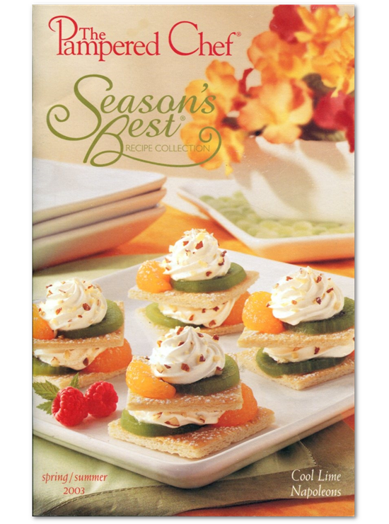 The Pampered Chef Season&#039;s Best Recipe Collection spring/summer 2003